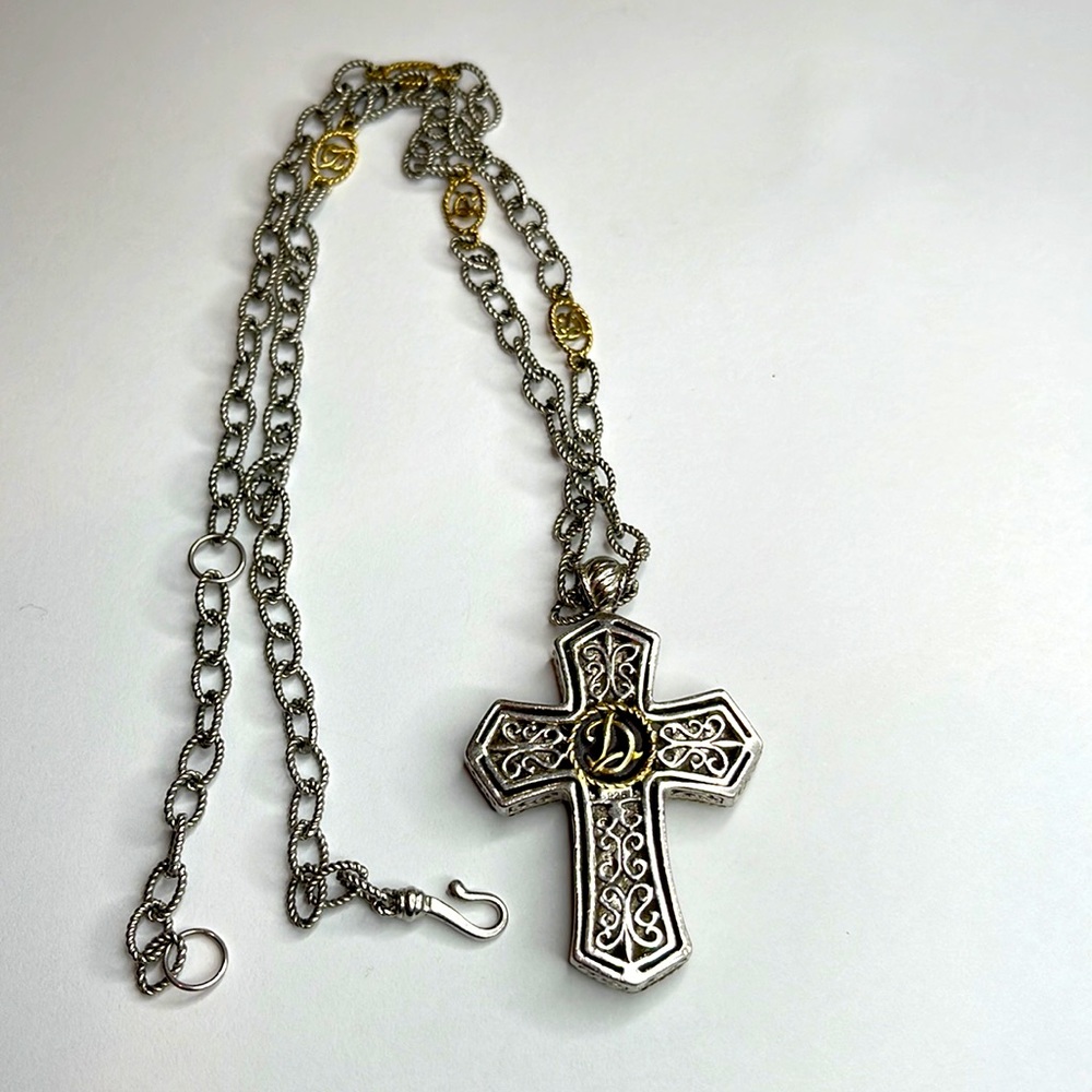 Sterling Silver 925 Cross - Picture 2 of 5